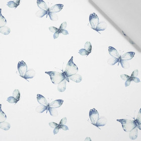 BUTTERFLIES PAT. 4 (WATER-COLOR BUTTERFLIES) - Cotton woven fabric