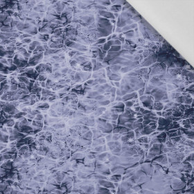 OCEAN pat. 2 (Very Peri) - Cotton woven fabric