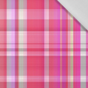 PINK CHECK PAT. 3 - Cotton woven fabric
