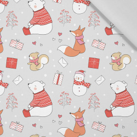 WINTER FRIENDS (WINTER FUN) - Cotton woven fabric