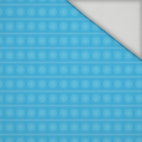 BUBBLED / turquoise - quick-drying woven fabric