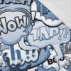 COMICS (CLASSIC BLUE) - single jersey with elastane 