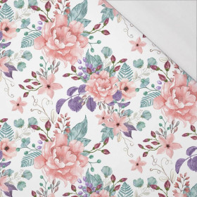 WILD ROSE FLOWERS PAT. 1 (BLOOMING MEADOW) - single jersey with elastane 