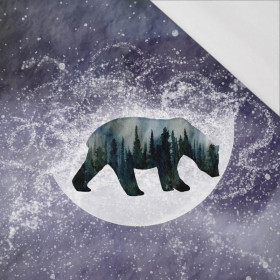 BEAR (GALAXY) - SINGLE JERSEY PANORAMIC PANEL (100cm x 155cm)