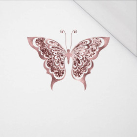 BUTTERFLY pat. 4 (GLITTER BUTTERFLIES) - SINGLE JERSEY PANEL 75cm x 80cm
