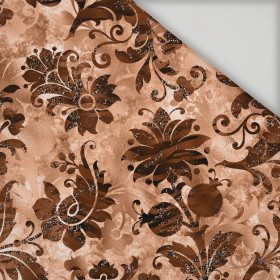 FLORAL  pat. 9 / peach fuzz - quick-drying woven fabric