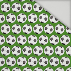 FOOTBALLS pat. 3 / green - quick-drying woven fabric