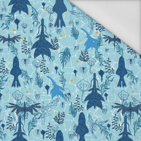 WATER WORLD  / aqua - Waterproof woven fabric
