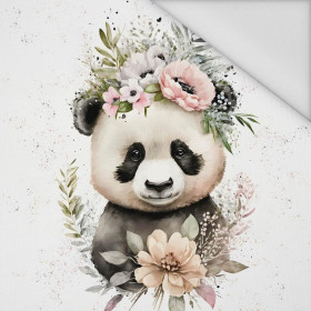 BABY PANDA  - panel (60cm x 50cm) Waterproof woven fabric