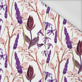 LAVENDER pat. 2 (BLOOMING MEADOW) - Waterproof woven fabric
