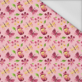 BUTTERFLIES AND HONEY (BEARS AND BUTTERFLIES) - Waterproof woven fabric