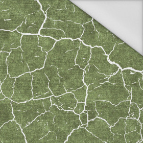 SCORCHED EARTH (white) / ACID WASH (olive) - Waterproof woven fabric
