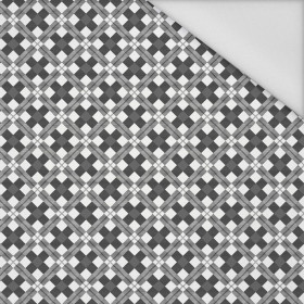 GREY CHECK  - Waterproof woven fabric