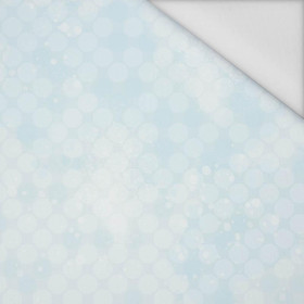 HOARFROST / circles (WINTER IN THE MOUNTAINS) - Waterproof woven fabric