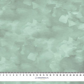 CAMOUFLAGE pat. 2 / modern mint  - looped knit fabric