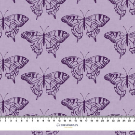 100cm BUTTERFLIES / purple (PURPLE BUTTERFLIES) - softshell