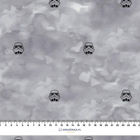 STORMTROOPERS (minimal) / CAMOUFLAGE pat. 2 (grey) - Cotton woven fabric