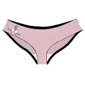 WOMEN'S PANTIES - BIRDS IN LOVE (HAPPY VALENTINE’S DAY)