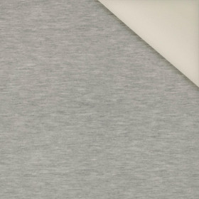 MELANGE LIGHT GRAY- Upholstery velour 