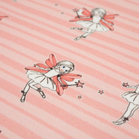 FAIRIES / pink - looped knit