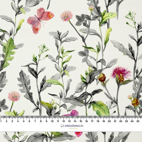 MEADOW / butterflies - Crepe