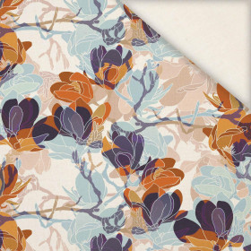 MAGNOLIAS pat. 2 (colorful) - Linen 100%