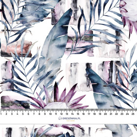 WATERCOLOR LEAVES 2.0 - viscose woven fabric