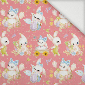 BUNNIES MIX (CUTE BUNNIES) - Woven Fabric for tablecloths