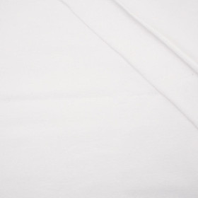 COUPON - WHITE - brushed knitwear with elastane 290g