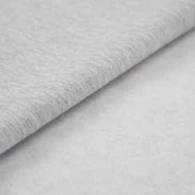 Bleached melange - thick brushed sweatshirt D300