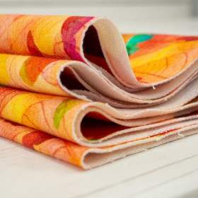 COLORFUL BUTTERFLIES - looped knit SP250