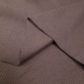 Ribbed knit fabric - ESPRESSO (D-246) 
