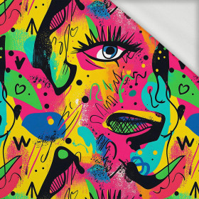 EYES WZ.4 - looped knit fabric