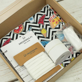 Men's swim trunks - FAST FOOD - sewing set