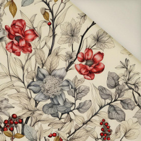 FLOWERS wz.16- Upholstery velour 