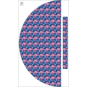 Skirt panel "MAXI" - crepe/ Flowers wz.32