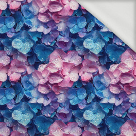 FLOWERS WZ.32 - looped knit fabric