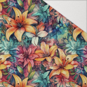 FLOWERS WZ.41 - Hydrophobic brushed knit