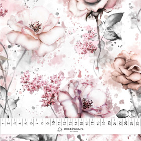 FLOWERS wz.9 - Cotton woven fabric