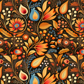 Folk Art wz.11- Upholstery velour 
