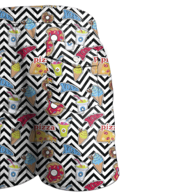 Men's swim trunks - FAST FOOD - sewing set