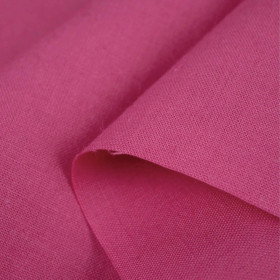 FUCHSIA - Cotton woven fabric