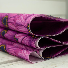 GERBERAS - Waterproof woven fabric