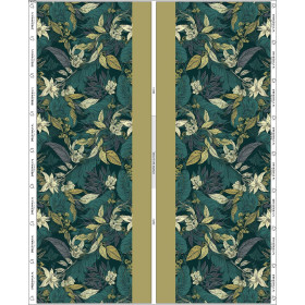 PAREO - GREEN LEAVES PAT.3 - sewing set