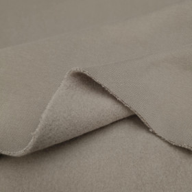 Thick brushed sweatshirt D300 - GREIGE (D-113)
