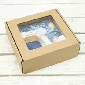 Men's swim trunks - STARRY NIGHT - sewing set