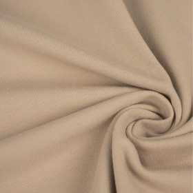 Looped knitwear with elastan - Hazelnut (Pe260)