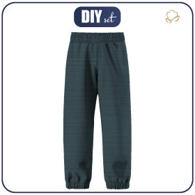 CHILDREN'S SOFTSHELL TROUSERS (YETI) - HERE COMES THE SUN - sewing set