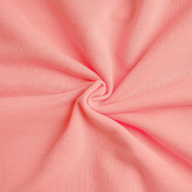 D-203 apricot - looped knitwear with elastan 