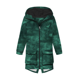 MEN'S PARKA (TOM) - CAMOUFLAGE PAT. 2 / bottled green - sewing set